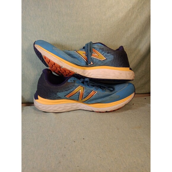 New Balance Fresh Foam 680v7 Men's Size 10.5 Running Shoes M680FB7 'Vibrant Sky' - Picture 1 of 6